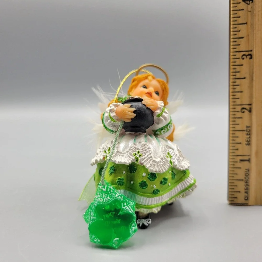 Vintage Irish Blessings Angel Heirloom Ornament Ashton Drake Irish Blessings